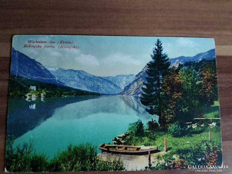 Szlovénia, Wocheiner see, Bohinji tó, 1918