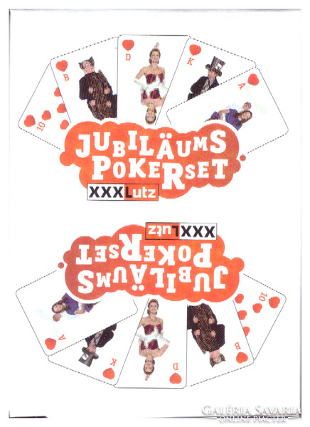 40. French card xxxlutz jubiläums poker set 52 cards + 4 jokers new in its own box