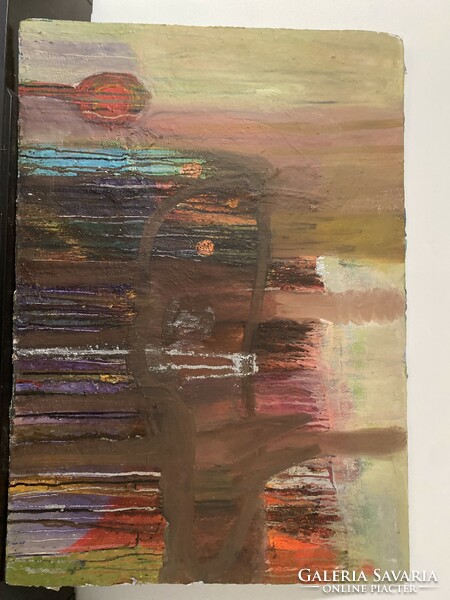 Benke ildi: abstract sunset