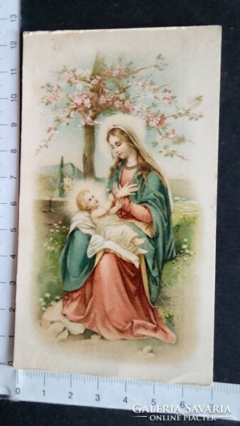 Art Nouveau holy image lithograph holy image