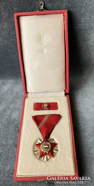 Medal for Socialist Homeland with miniature in box