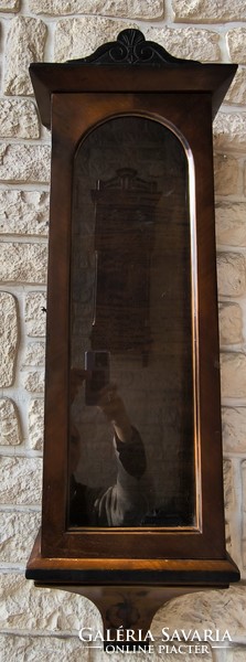 Antik fali vitrin szekrény,hàzi àldàs lámpa világítás tartó vitrin