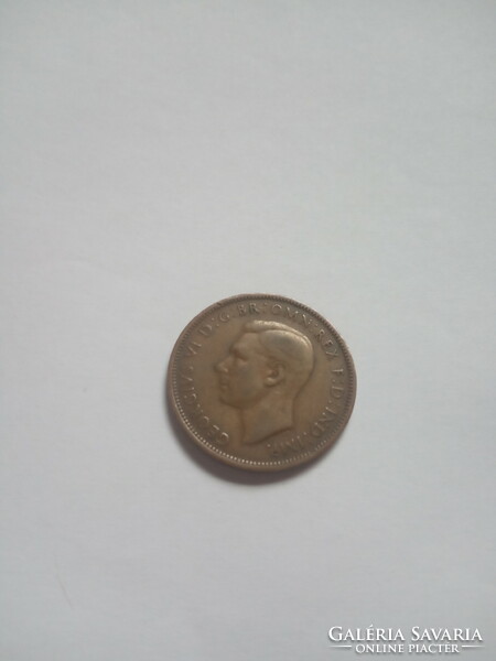 Szép Angol 1/2 Penny 1944!