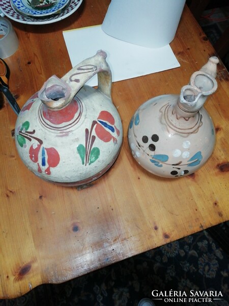 Folk jug, 2 pieces defective. It is in the condition shown in the pictures.