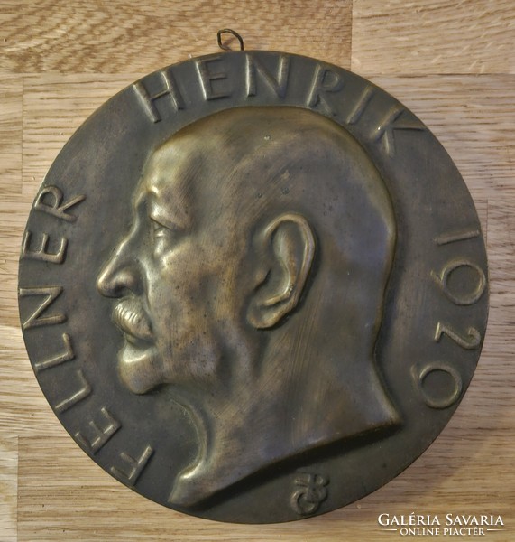 Beck ö. Philip: henrik fellner plaque (large model)
