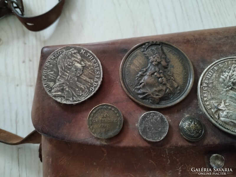 Imperial messenger bag - numismatic decorated