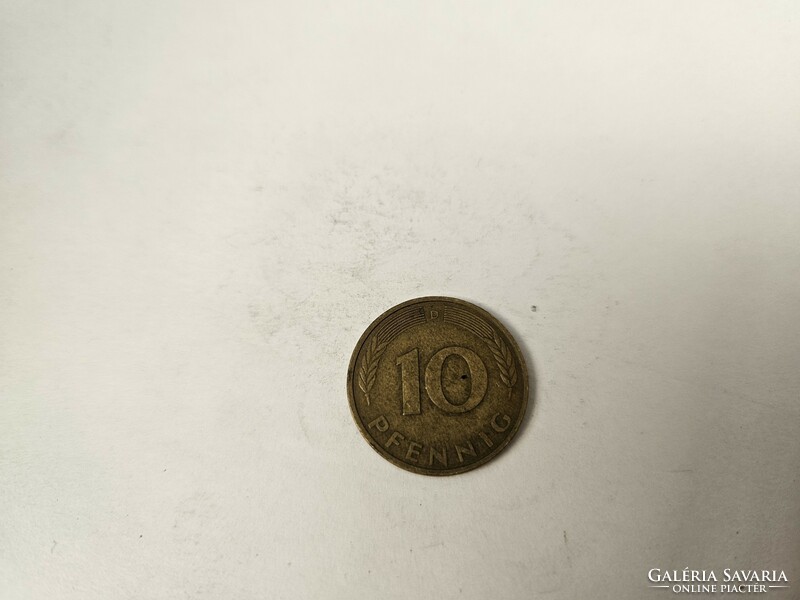 1979 to 10 pfennig d