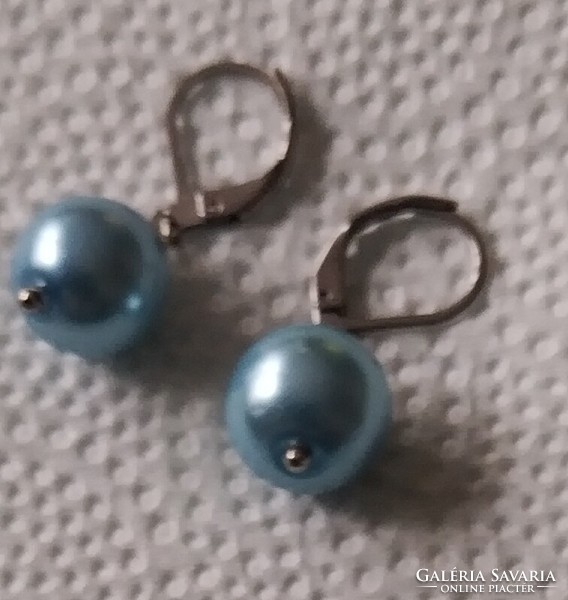 Elegant beaded bijou earrings