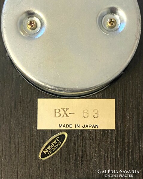 Japanese retro barometer turned wooden wall decoration