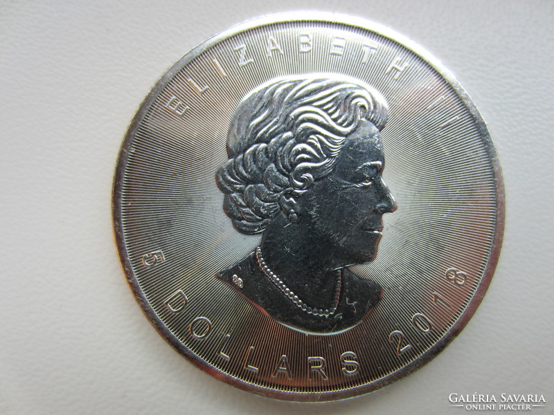 Canada Maple 2018 1oz Silver Coin 0.999Ag 31.1G
