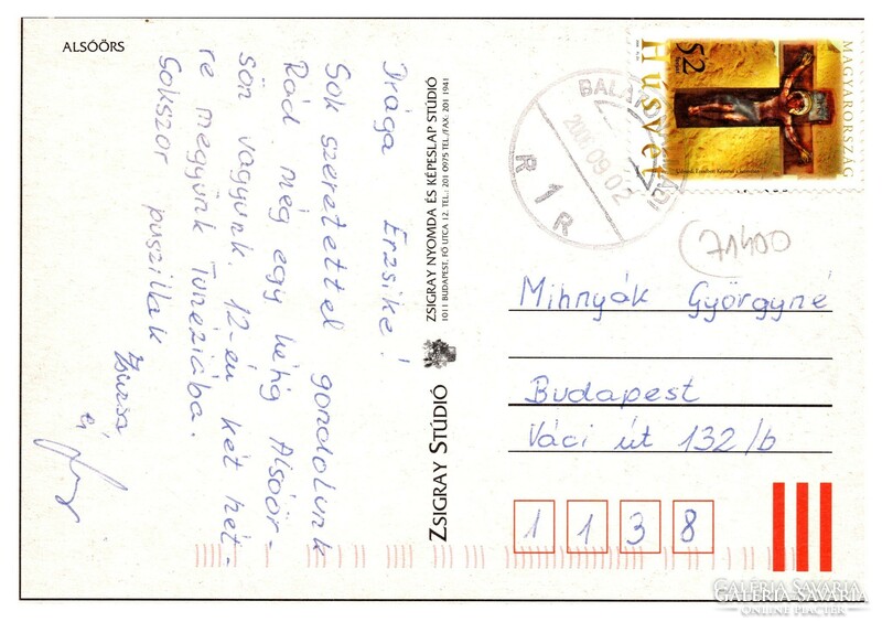 Alsóörs, képeslap, 2006