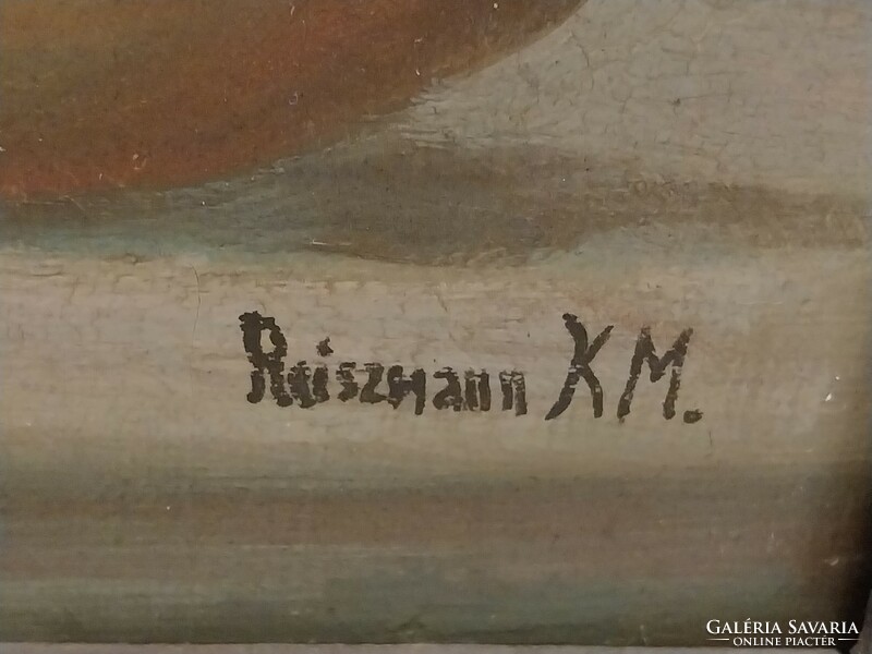 REISZMANN K.M.(1856-1917):Asztali csendélet