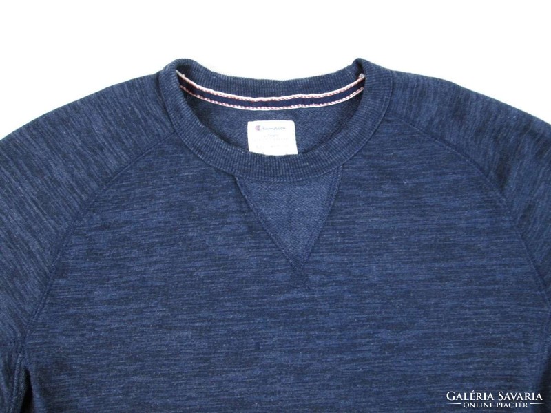 Original champion (m) sporty and elegant men's pastel blue sweater