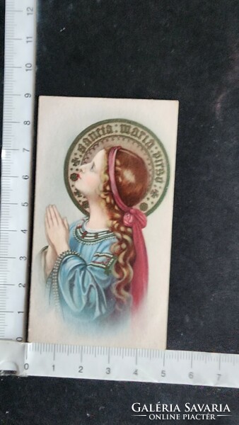 Art Nouveau holy image lithograph holy image