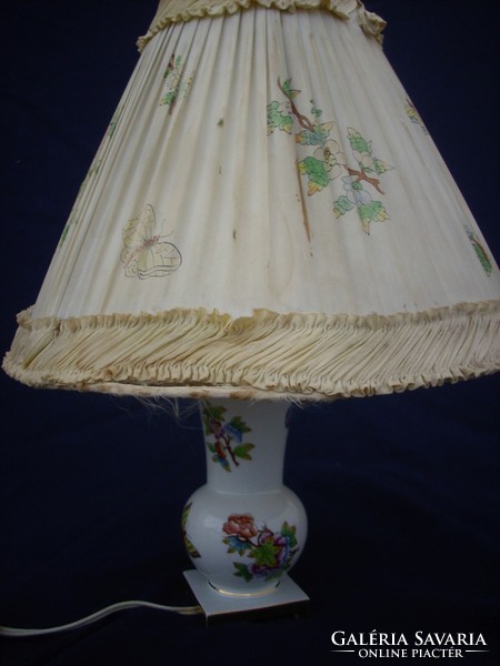 Herend Victorian patterned lamp