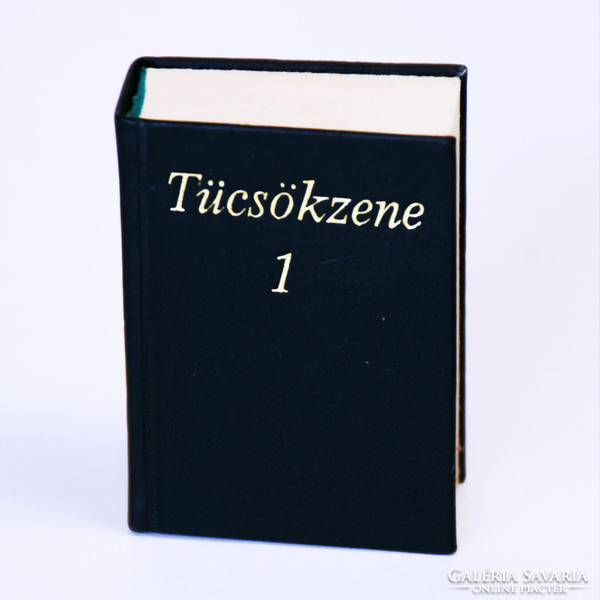 Szabó Lőrinc: Tücsökzene 1 – Miniatűr könyv
