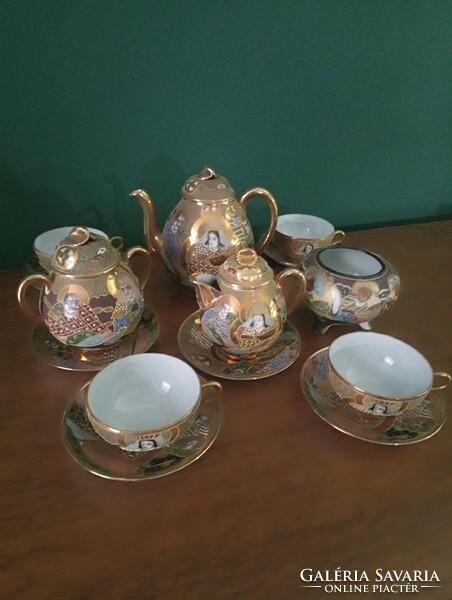 Satsuma porcelain set