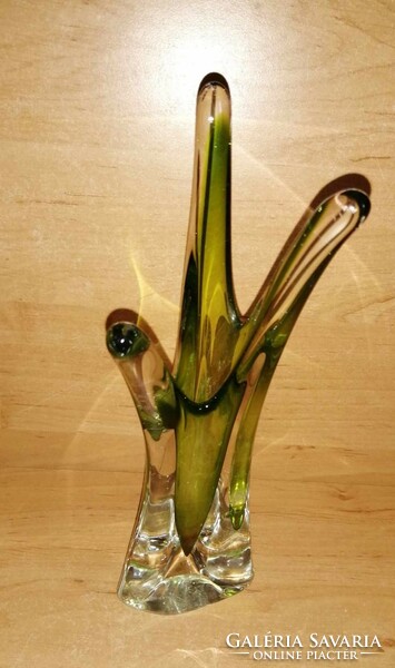 Murano glass vase with 3 branches - 24 cm (2/d)