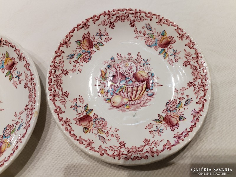 Royal tudor - English ceramic plates / 2 pcs.