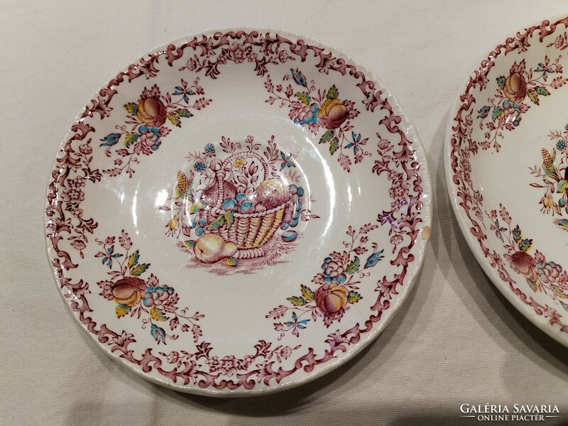 Royal tudor - English ceramic plates / 2 pcs.
