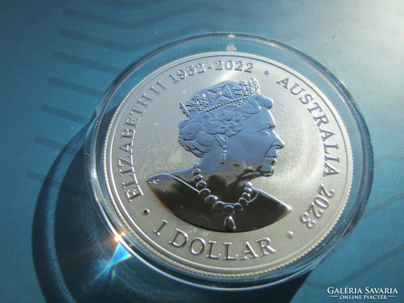 Penguin Empire 2023 Australian 1oz Silver Coin 0.999Ag 31.1G