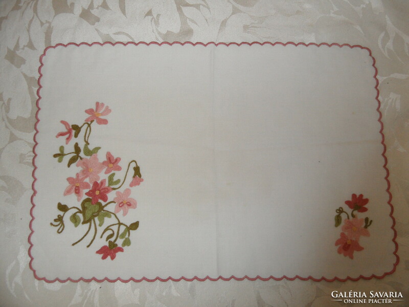 Hand-embroidered tablecloth, tablecloth