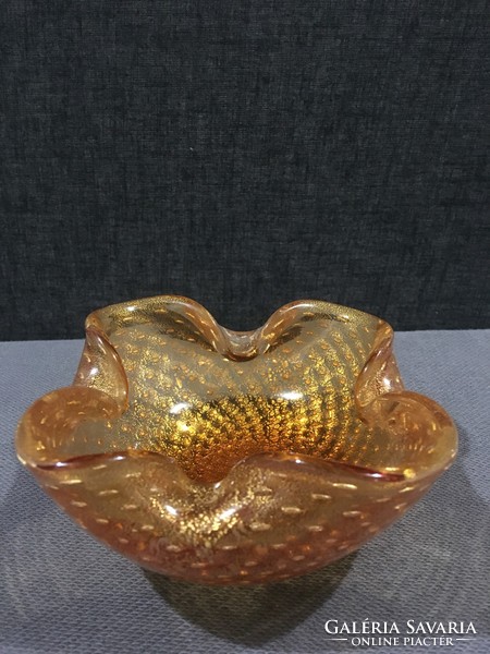 Murano barbini offering with real gold! 14X6 cm!!