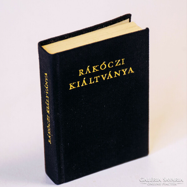 Rákóczi's manifesto - miniature book