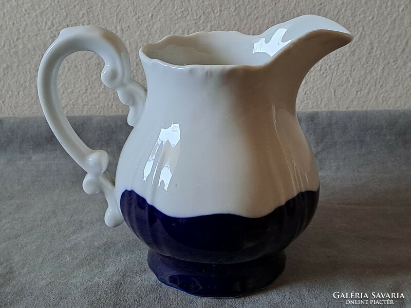 Zsolnay pompadour basic glaze for milk / cream / lemon juice pouring tea set