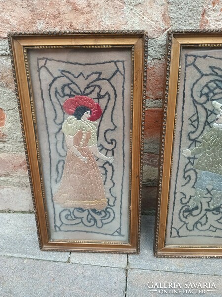 2 art deco vintage pictures. Negotiable.