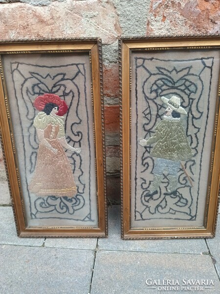 2 art deco vintage pictures. Negotiable.