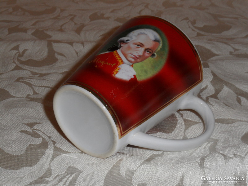 Mozart porcelain cup, mug