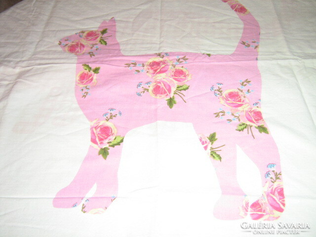 Charming kitty pink bedding set