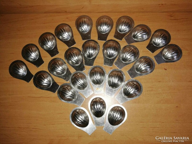 Walnut metal plate cookie tin 25 pcs ( (kv-1)