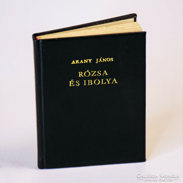 Arany János: Rózsa és Ibolya – Miniatűr könyv