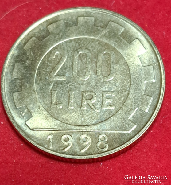 1998 200 Líra Olaszország (676)