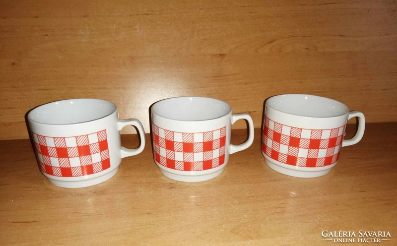 Zsolnay porcelain mug 3 pieces in one (9/d)