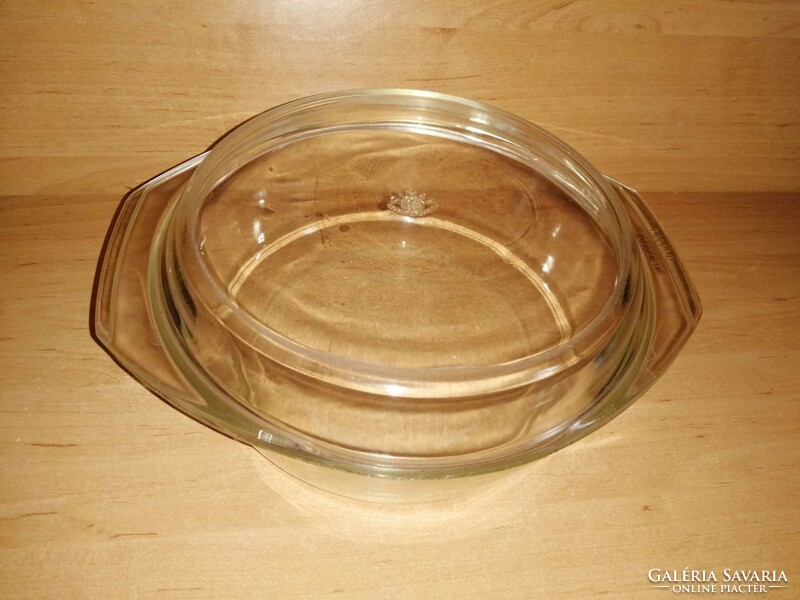Jena glass bowl with lid