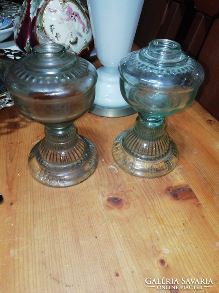 From a collection of 250 kerosene lamps in the condition shown in the pictures