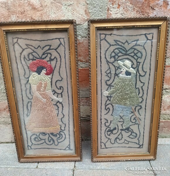 2 art deco vintage pictures. Negotiable.