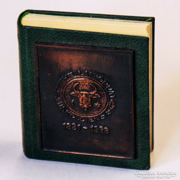 Templiczky Ottó: Miskolc húsipara – Miniatűr könyv