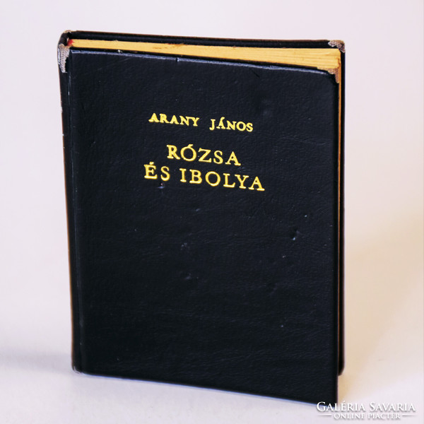 Arany János: Rózsa és Ibolya – Miniatűr könyv