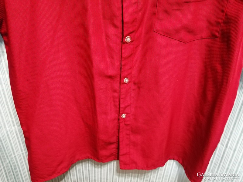 Men's shirt, large size, chest width 130 cm