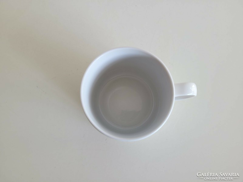 Retro lowland porcelain mug blue floral old tea cup