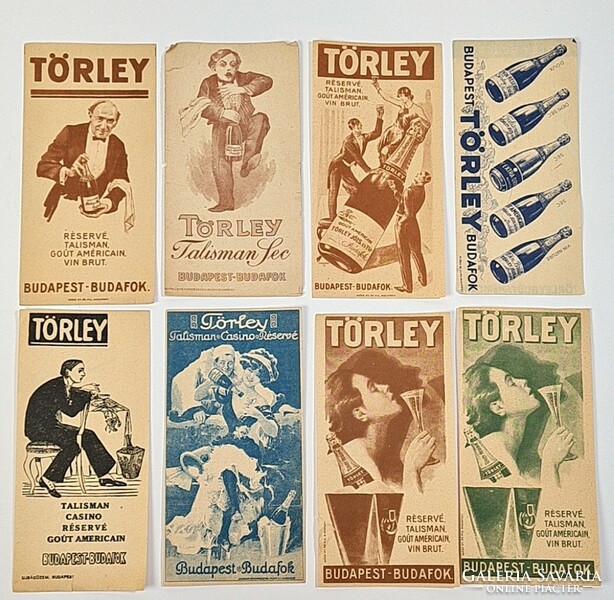 Törley - antique counting slip / counting slips /7/