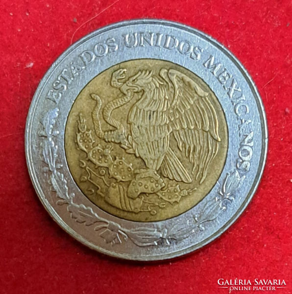 1993.  Mexikó 5 Peso bimetál (867)
