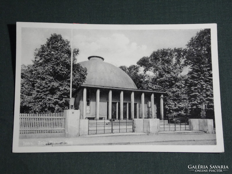 Postcard, Germany, Jena Zeiss Planetarium