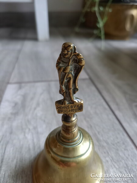 Interesting old copper bell (devil's dyke brighton)