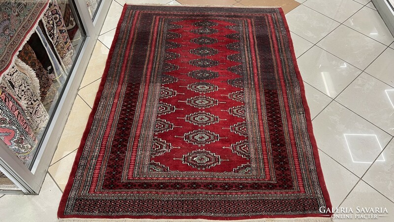 3503 Pakistani Bokhara Hand Knotted Woolen Persian Carpet 135x185cm Free Courier