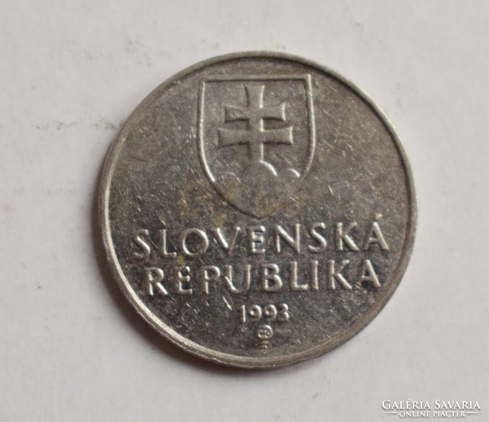 Slovakia 2 crowns, 1993, money, coin